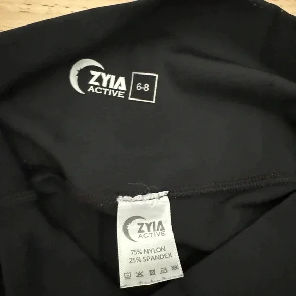 ZYIA ACTIVE Set of Sport Bra & Leggings in black size M/L - Picture 11 of 14